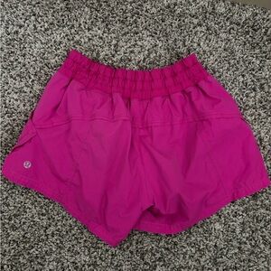 lululemon athletica Women's Magenta Athletic Shorts